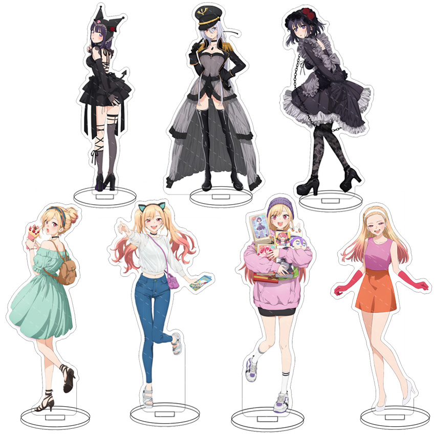 Anime Merch - อะคริลิกอะนิเมะขนาด 16 ซม. ของสะสม My Dress-Up