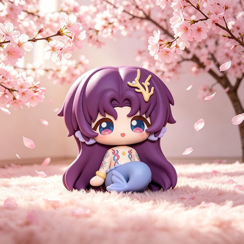Top Anime Merchandise - อนิเมะเลิฟแอนด์ดีพสเปซ ราฟาเอล ฟิกเกอร์ PVC ขนาด 7