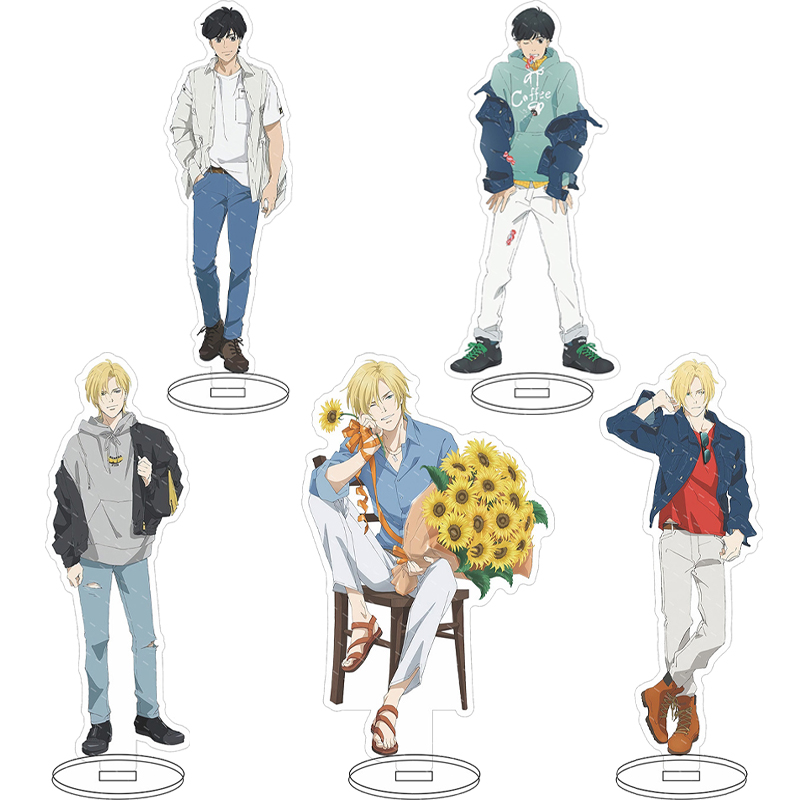 Anime Merch - ฟิกเกอร์อะคริลิกอนิเมะขนาด 16 ซม. บานาน่าฟิช แอช ลินซ์
