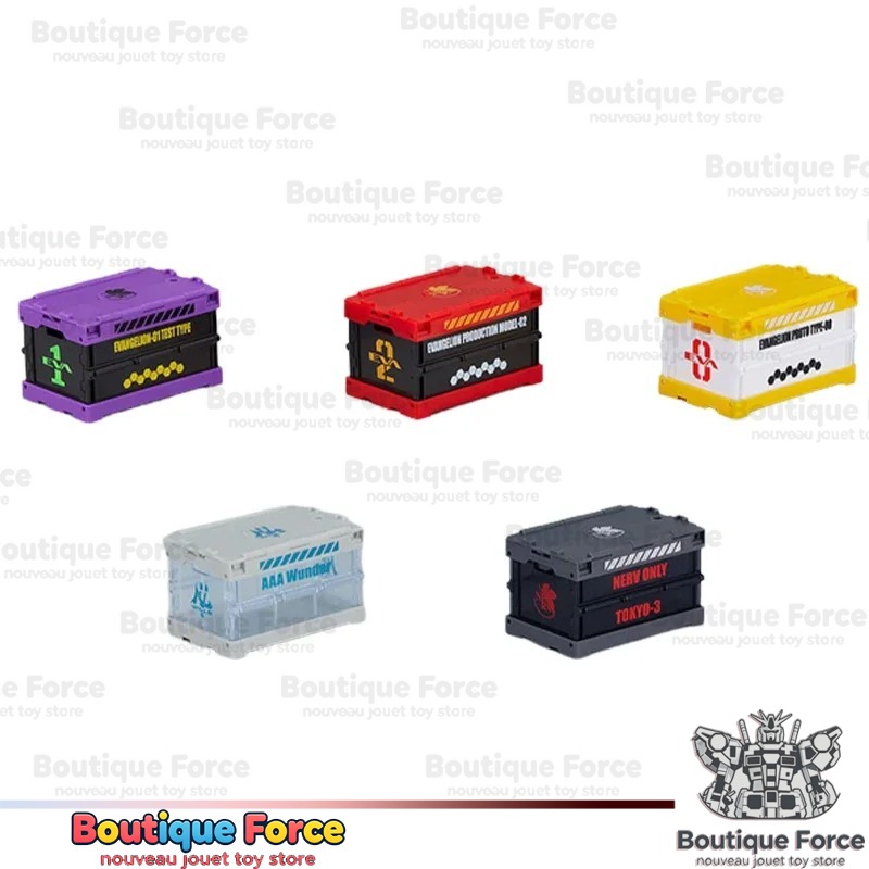 Evangelion Anime Merchandise - กล่องเก็บของ GSC Evangelion EVA สำหรับฟิกเกอร์ของเล่นสะสม ของขวัญสำหรับเด็ก