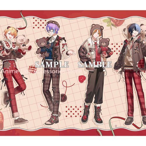 Original Anime Merchandise - โปรเจคเซไค ชิโนโนเมะ อาคิโตะ อะคริลิกสแตนด์ฟิกเกอร์ ตัวการ์ตูนน่ารัก โมเดลตั้งโชว์