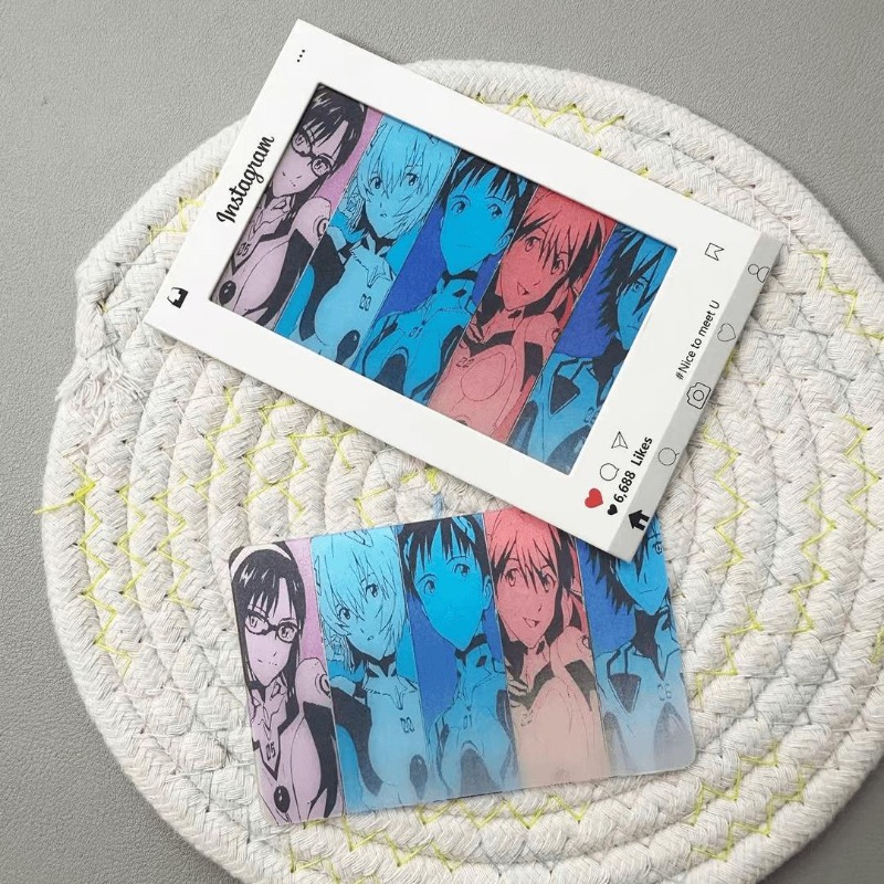 Evangelion Anime Merchandise - การ์ด EVA ชินจิ เรย์ อาสึกะ แลงลีย์