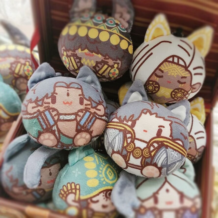 Original Anime Merchandise - สินค้าแฟนคลับต้นฉบับของเกมซูดาน, ตุ๊กตาบอลซูดาน อัลโตนา ไฟเล อิมาน ฟาราจ