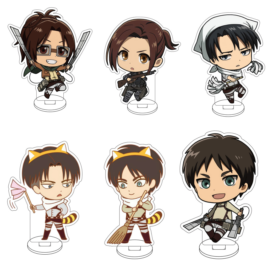 Anime Merch - ฟิกเกอร์อะคริลิก Attack on Titan ขนาด 10