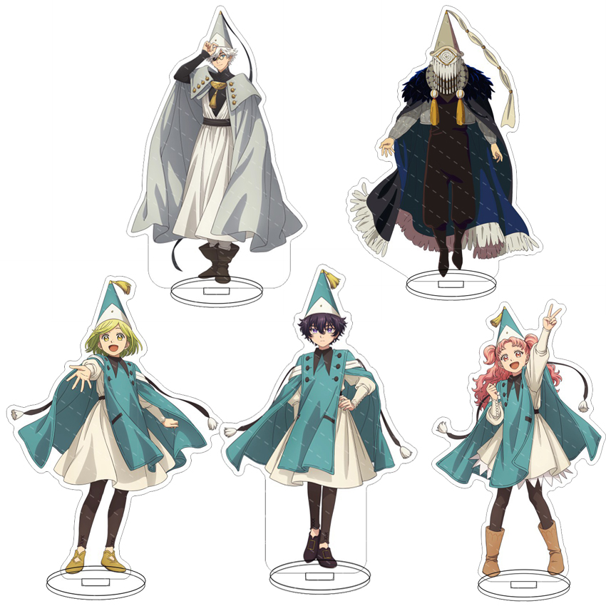 Anime Merch - แท่นอะคริลิกอนิเมะขนาด 16 ซม. พร้อมหมวกแม่มด ตัวละครจาก Atelier